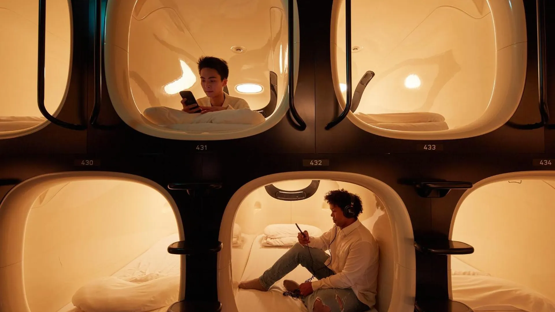 Hotel cápsula Rembrandt Cabin Shinjuku Shin-Okubo Tokio Japón