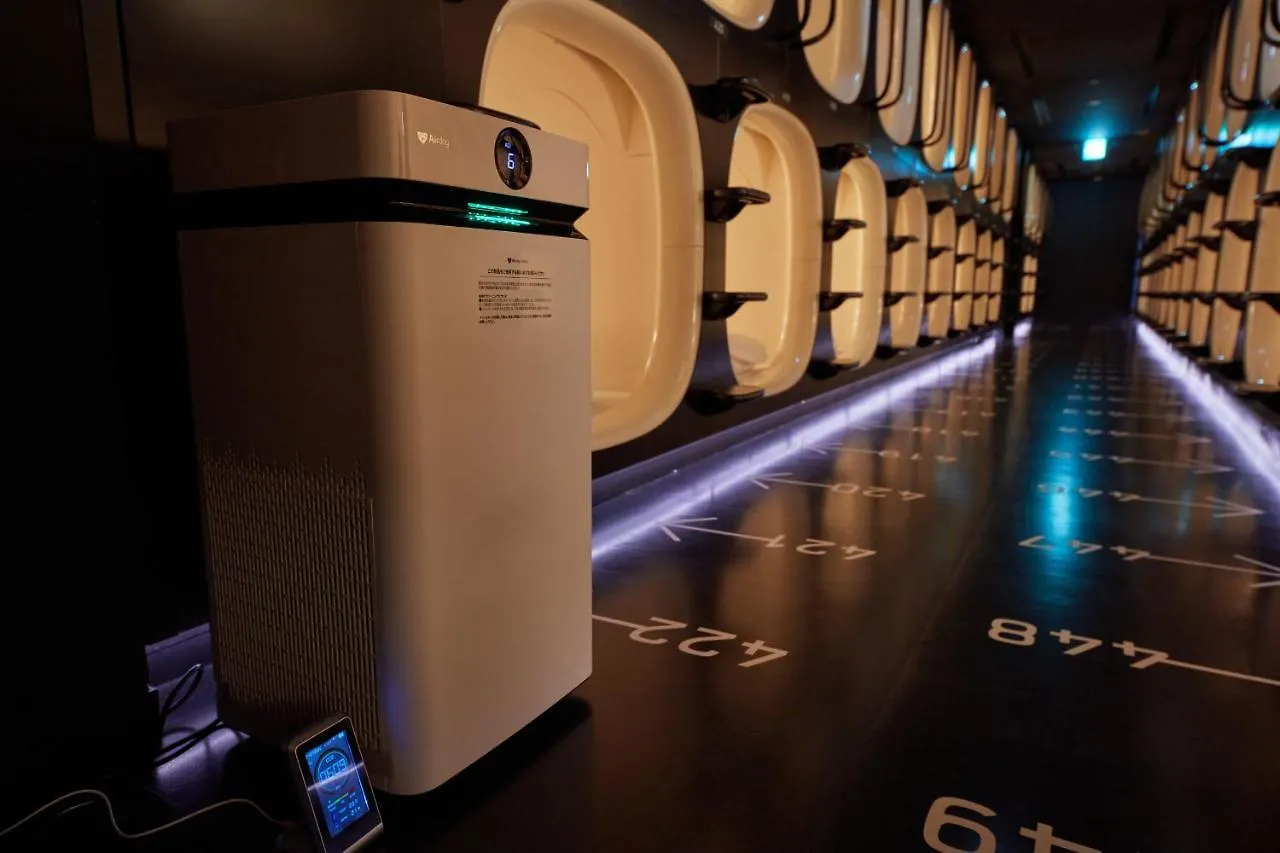 Capsule hotel Rembrandt Cabin Shinjuku Shin-Okubo Tokyo Japan